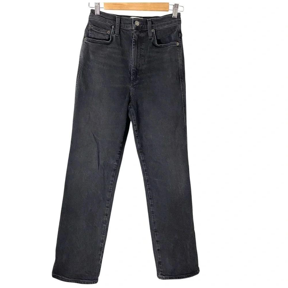 Agolde Black Flare & Wide Leg Jeans - Picture 4 of 11